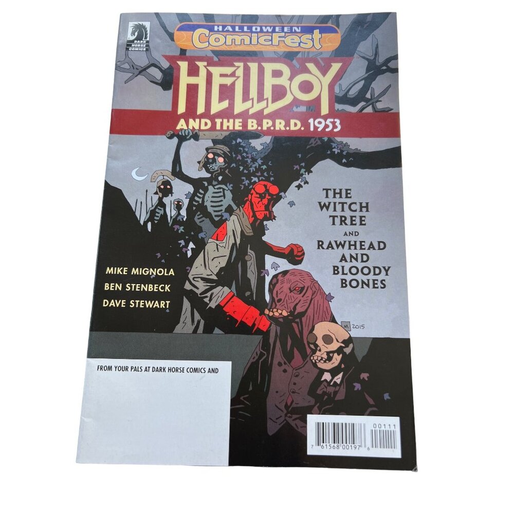 Hellboy Comic Book Witch Tree Rawhead Bloody Bones Halloween ComicFest 1953